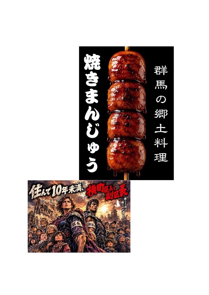 🏮 ✨出店者様のご紹介 住んで10年未満、横町区長と副区長様✨🏮(出店位置⑪番ブース)